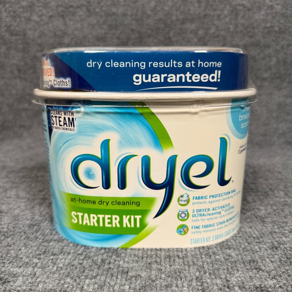 Dryel At Home Dry Cleaning Starter Kit Fabric Care Ultra Cleaning